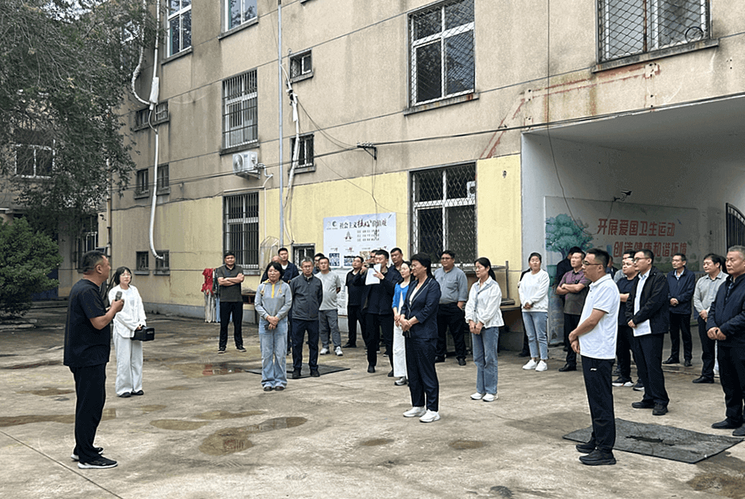 蒙阴县蒙阴街道重点工作现场观摩会召开